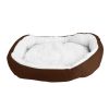 Pet Dog Bed Soft Warm Fleece Puppy Cat Bed Dog Cozy Nest Sofa Bed Cushion For S/M Dog
